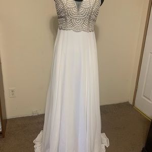 White Speechless Dress